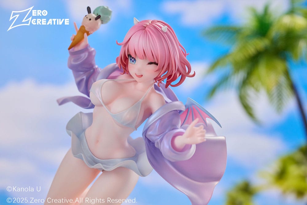 PREORDINE+ 12/2025 Original Character PVC Statue 1/7 Summer! Bikini! Cutie! 21 cm