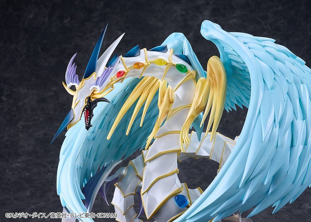 PREORDINE+ 09/2027 Yu-Gi-Oh! GX PVC Figure Rainbow Dragon 28 cm