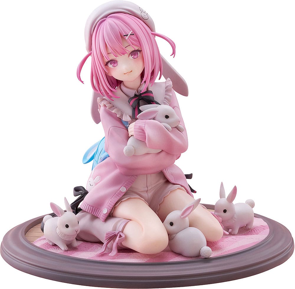 MADE TO ORDER Original Illustration PVC Statue 1/6 Toshishita Kanojo Illustration by ran9u 17 cm