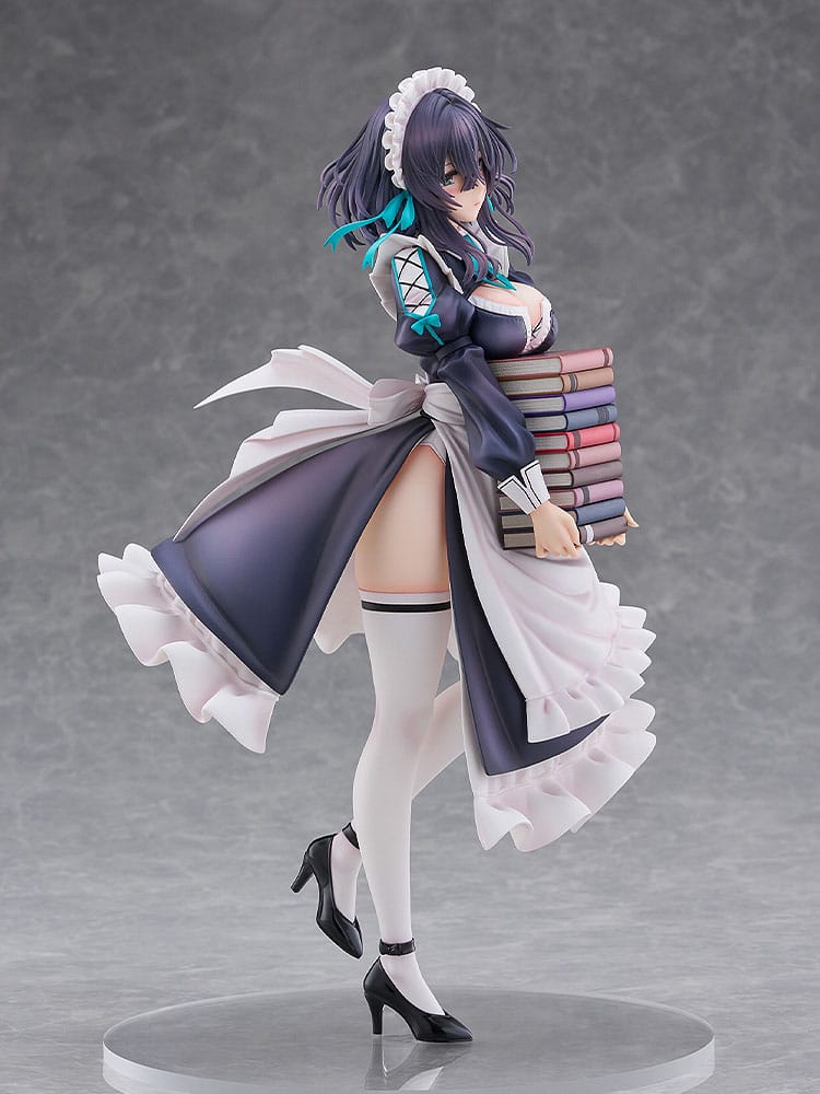 PREORDINE+ 02/2026 Original Illustration PVC Statue 1/6 Maid Maison Hanikami Kanojo Hikage Chigami Illustration by Piromizu 28 cm