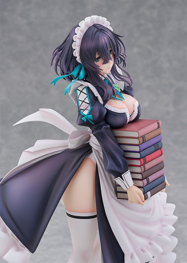 PREORDINE+ 02/2026 Original Illustration PVC Statue 1/6 Maid Maison Hanikami Kanojo Hikage Chigami Illustration by Piromizu 28 cm