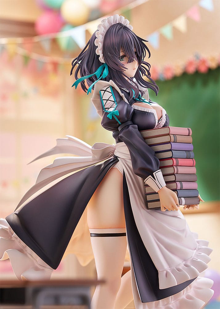 PREORDINE+ 02/2026 Original Illustration PVC Statue 1/6 Maid Maison Hanikami Kanojo Hikage Chigami Illustration by Piromizu 28 cm