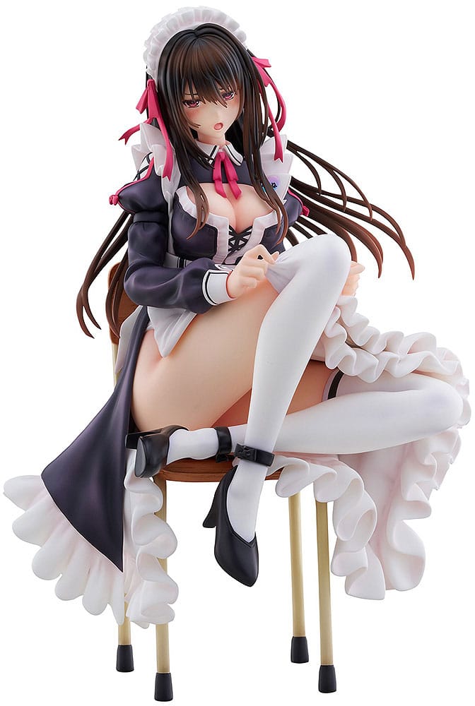 PREORDER+ 05/2026 Hanikami Kanojo PVC Statue 1/6 Maid Maison Kasane Minazumi Illustration by Piromizu 21 cm