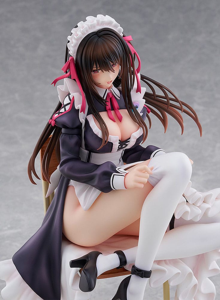 PREORDER+ 05/2026 Hanikami Kanojo PVC Statue 1/6 Maid Maison Kasane Minazumi Illustration by Piromizu 21 cm