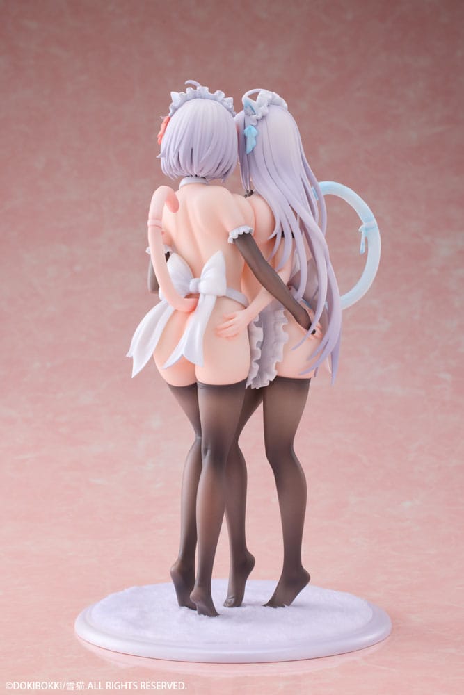PREORDINE 06/2025 Original Character Qing Xue & Chi Xue Illustrated by Yukineko 26 cm Statue 1/6 (PREORDINE NON CANCELLABILE)