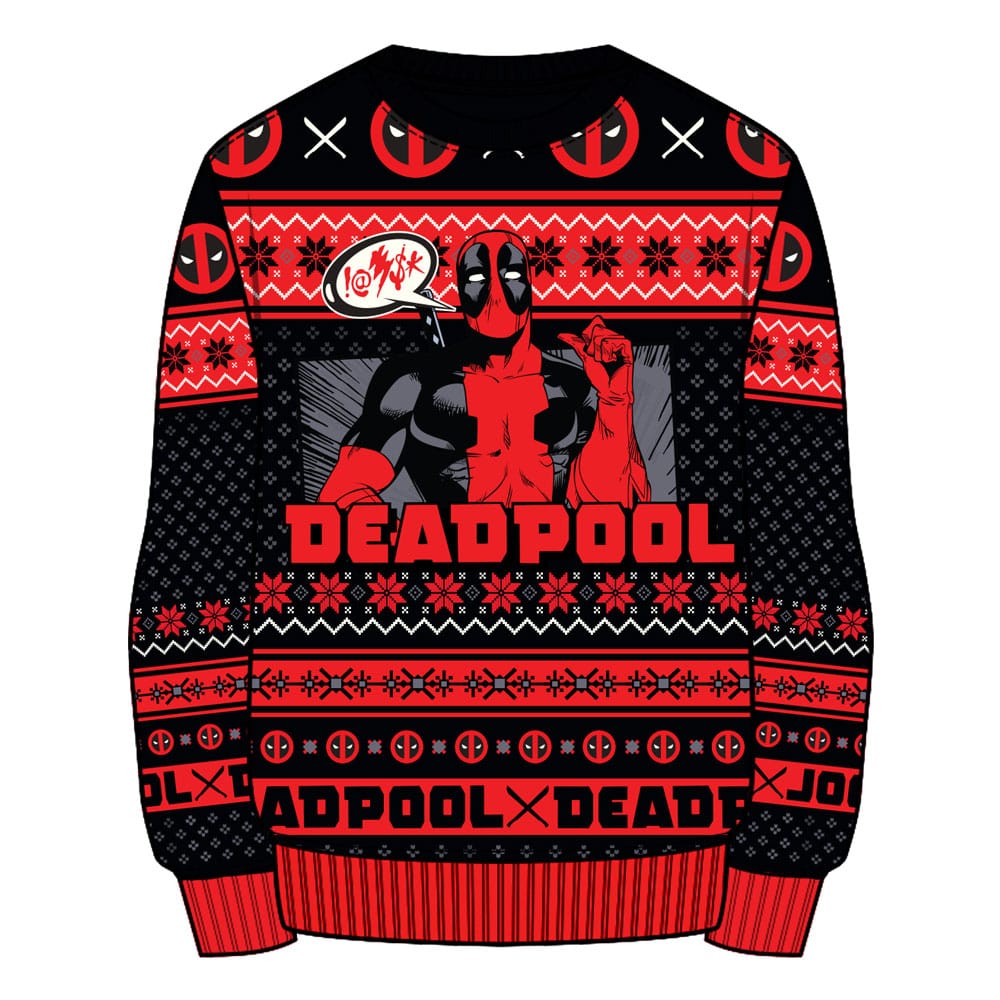 Deadpool Sweatshirt Pullover Show Off Größe S *SONDERPREIS*