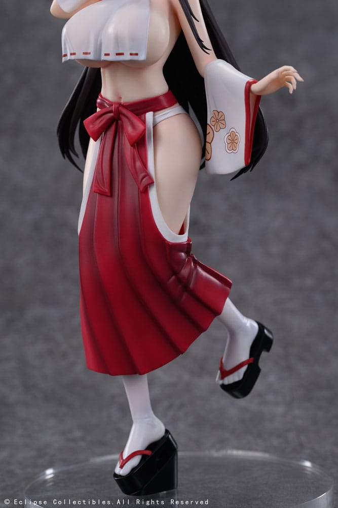 PREORDINE+ 04/2026 Original Character PVC Statue 1/7 Kasuga Miko Misaki 28 cm