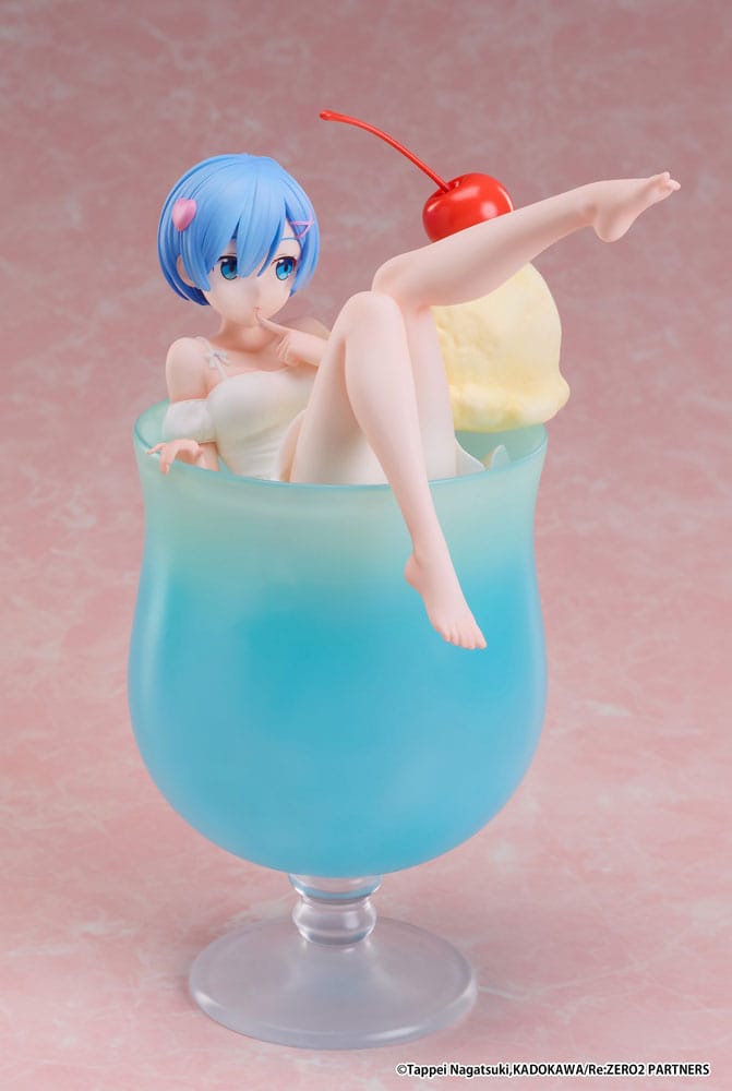 SU ORDINAZIONE Re:Zero Starting Life in another World PVC Statue 1/7 Rem Cream Soda Ver. 21 cm ESAURITO