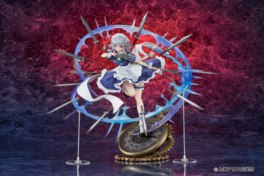 Touhou Project PVC-Statue 1/7 Izayoi Sakuya, Illustration von TEDDY, 32 cm *SONDERPREIS*