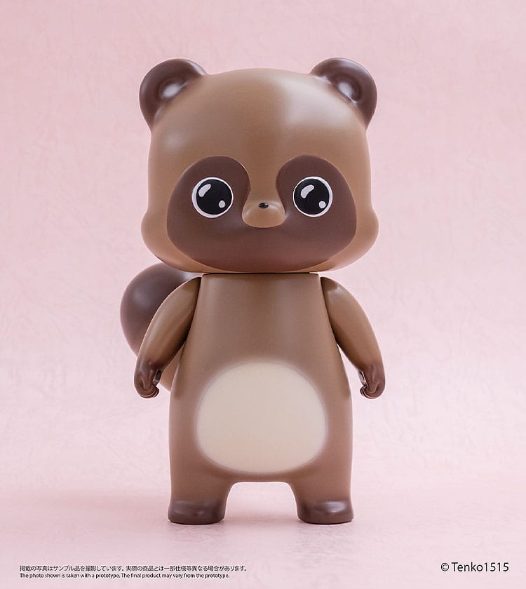 PREORDINE+ CHIUSO 10/2025 Little Fox with Two Tails Vinyl Figure Chibi Creature Ponkichi 15 cm