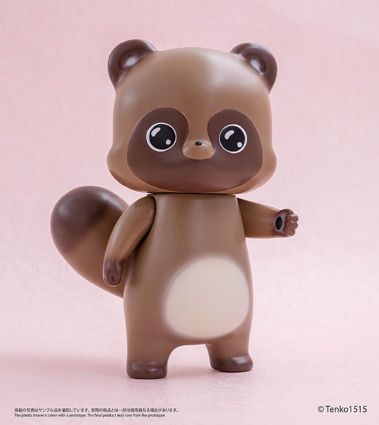 PREORDINE+ CHIUSO 10/2025 Little Fox with Two Tails Vinyl Figure Chibi Creature Ponkichi 15 cm