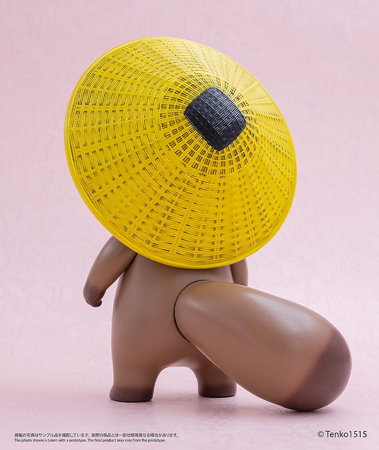 PREORDINE+ CHIUSO 10/2025 Little Fox with Two Tails Vinyl Figure Chibi Creature Ponkichi 15 cm