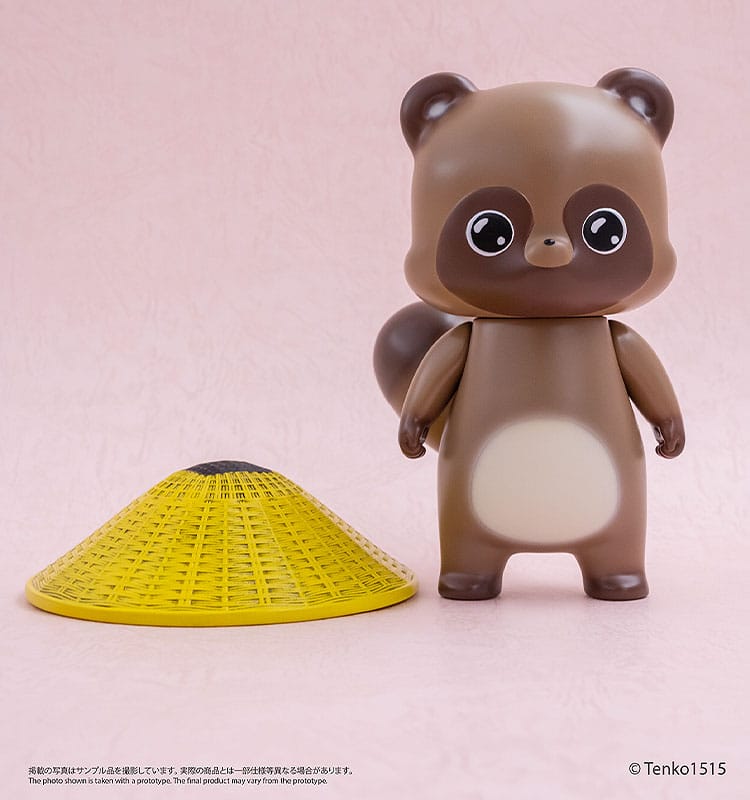 PREORDINE+ CHIUSO 10/2025 Little Fox with Two Tails Vinyl Figure Chibi Creature Ponkichi 15 cm