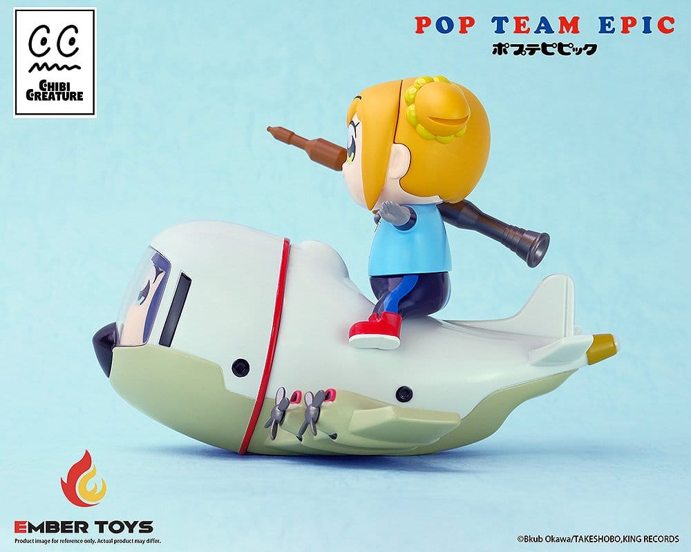 PREORDINE+ 04/2027 Pop Team Epic Chibi Creature Vinyl Figures 2-Pack POPUKO & PIPIMI: Skeleton Competition Ver.