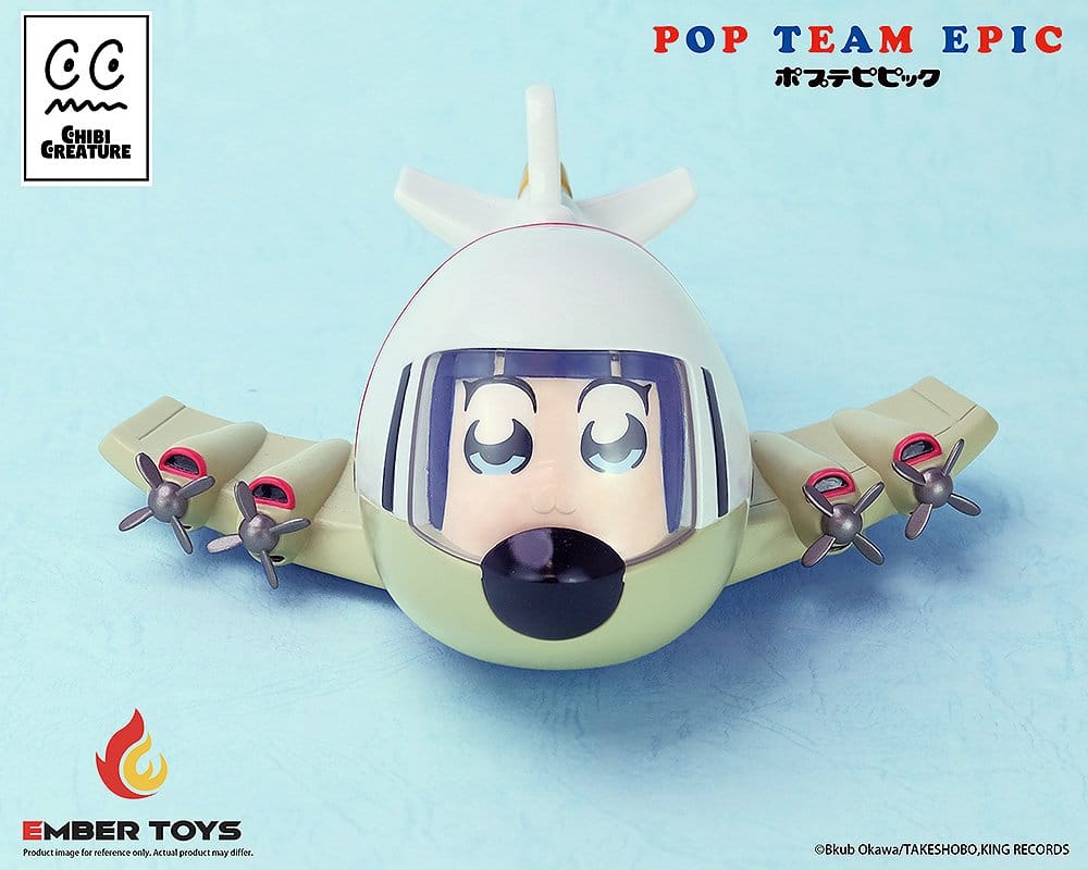 PREORDINE+ 04/2027 Pop Team Epic Chibi Creature Vinyl Figures 2-Pack POPUKO & PIPIMI: Skeleton Competition Ver.