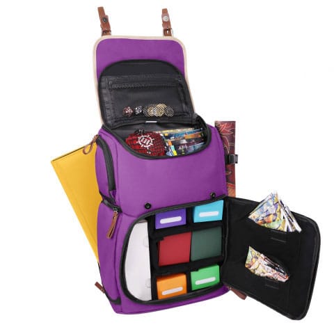 AUF BESTELLUNG GEFERTIGT: Enhance TCG Series Trading Card Backpack Designer Edition Lila, Standardgröße *SONDERPREIS*