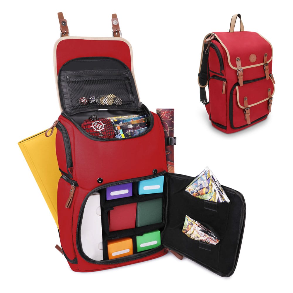 AUF BESTELLUNG Enhance TCG Series Trading Card Rucksack Designer Edition Rot