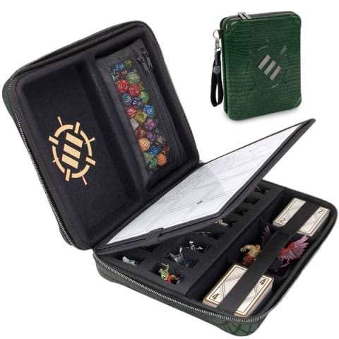 SU ORDINAZIONE Enhance RPG Series Collector's Edition Organizer Case Green *PREZZO SPECIALE*
