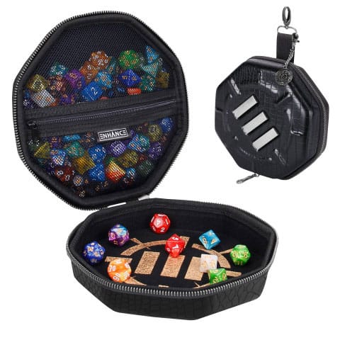 SU ORDINAZIONE Enhance Tabletop Collector's Edition Dice Case Black *PREZZO SPECIALE* ESAURITO