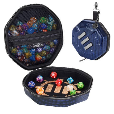 SU ORDINAZIONE Enhance Tabletop Collector's Edition Dice Case Blue *PREZZO SPECIALE* ESAURITO