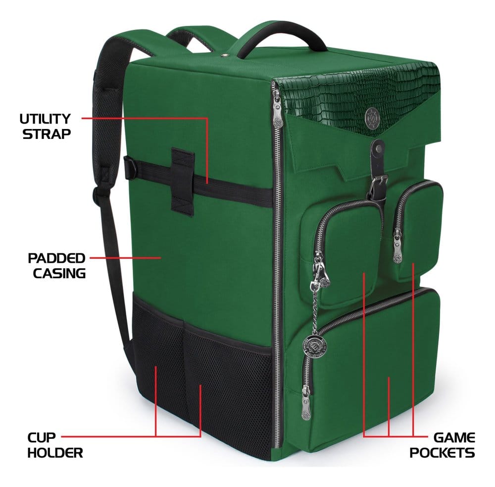 🧪 LAB | SU ORDINAZIONE Enhance Board Game Backpack Collector's Edition Green