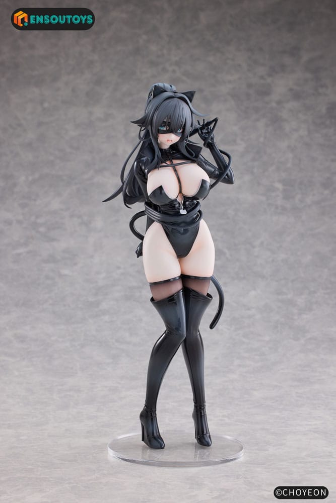 PREORDER+ 05/2026 K Pring Original Character Statue 1/6 Cat Woman Happy-chan 27 cm (PREORDER NOT CANCELABLE)