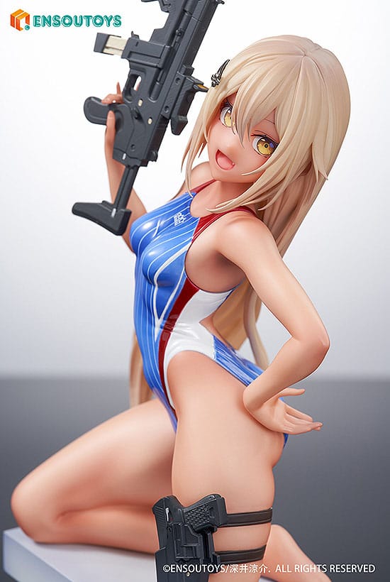 PREORDINE ESAURITO Arms Note Statue 1/7 Swim Team Kohai-chan 22 cm