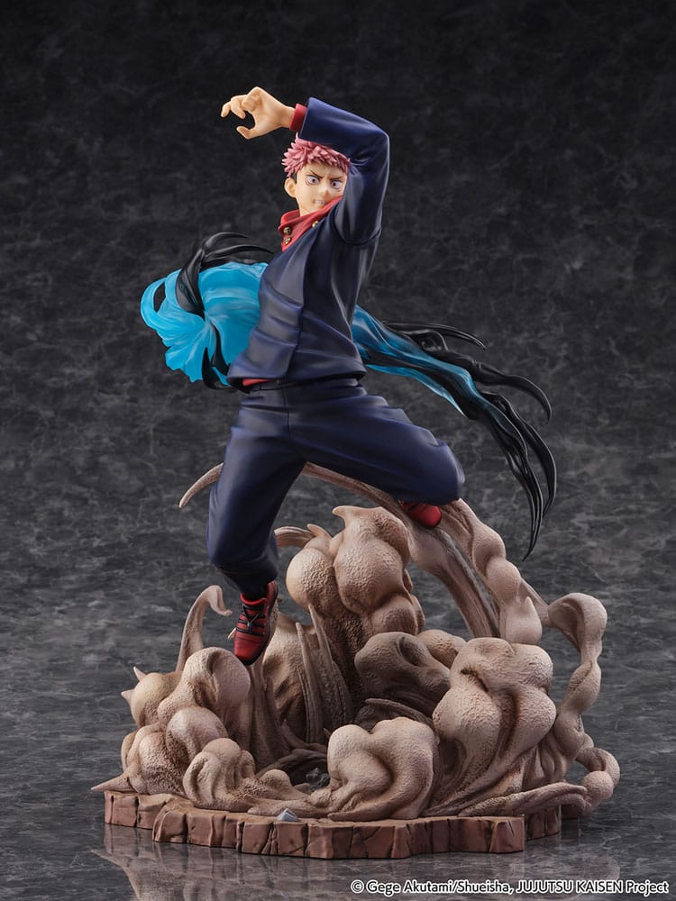 Jujutsu Kaisen Shibuya Scramble Figur, PVC-Statue, Maßstab 1:7, Yuji Itadori, 31 cm *SONDERPREIS*