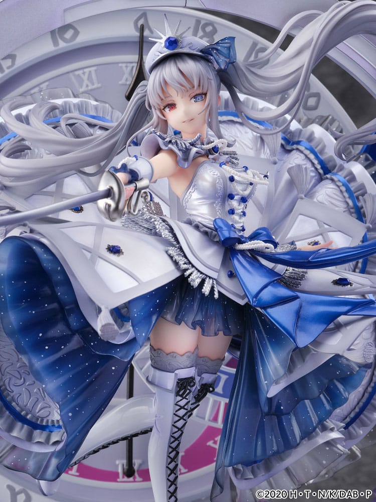 PREORDINE ESAURITO Date A Bullet SHIBUYA SCRAMBLE FIGURE PVC Statue 1/7 The White Queen -Royal Blue Sapphire Dress Ver. 33 cm (PREORDINE NON CANCELLABILE)