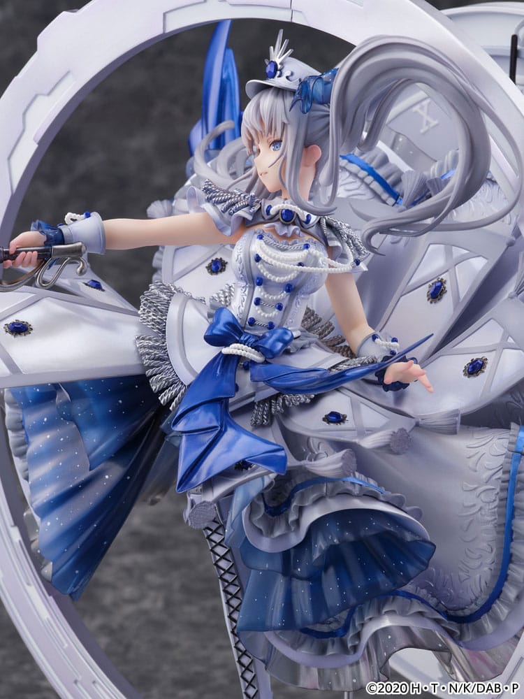 PREORDINE ESAURITO Date A Bullet SHIBUYA SCRAMBLE FIGURE PVC Statue 1/7 The White Queen -Royal Blue Sapphire Dress Ver. 33 cm (PREORDINE NON CANCELLABILE)