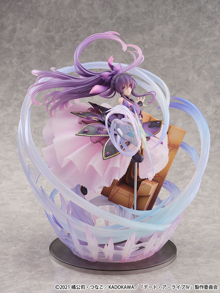 SU ORDINAZIONE Date A Live IV SHIBUYA SCRAMBLE FIGURE PVC Statue 1/6 Tohka Yatogami Princess Amethyst Dress Ver. 32 cm