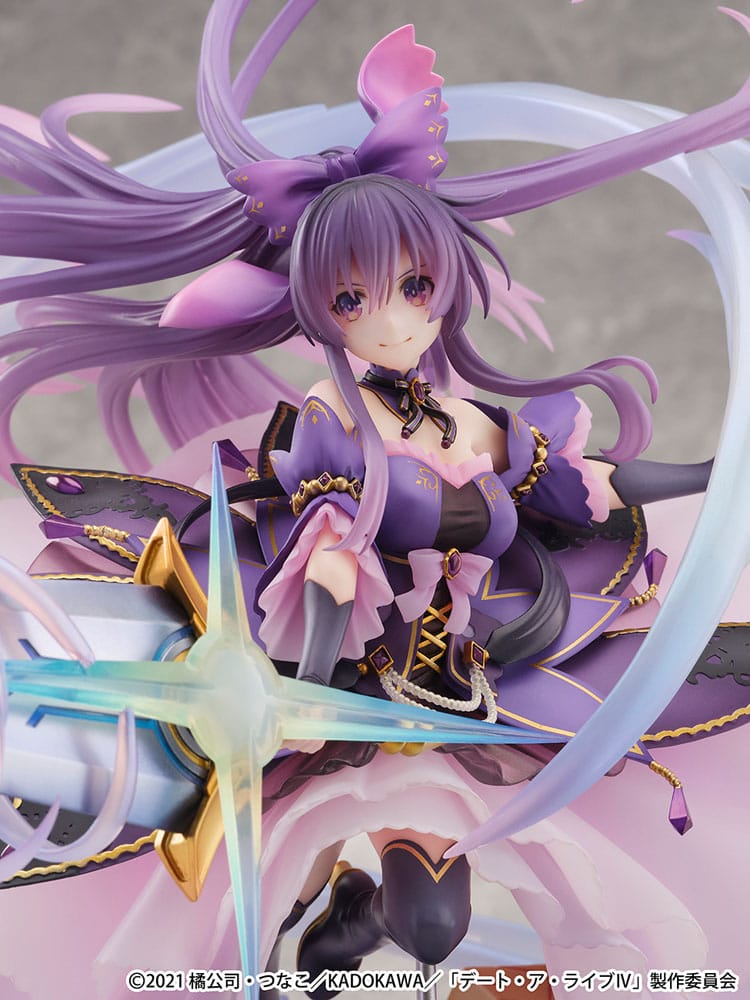 SU ORDINAZIONE Date A Live IV SHIBUYA SCRAMBLE FIGURE PVC Statue 1/6 Tohka Yatogami Princess Amethyst Dress Ver. 32 cm