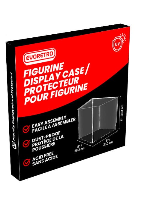 AUF BESTELLUNG Evoretro Modulare Acrylvitrine 20 cm