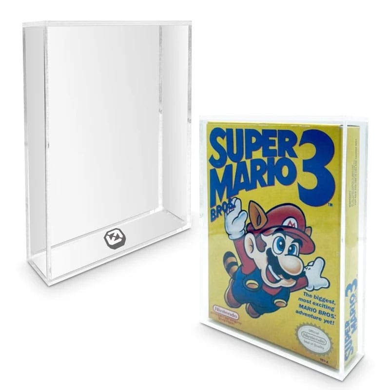 MADE TO ORDER Acrylic Case 2-Pack for NES Games