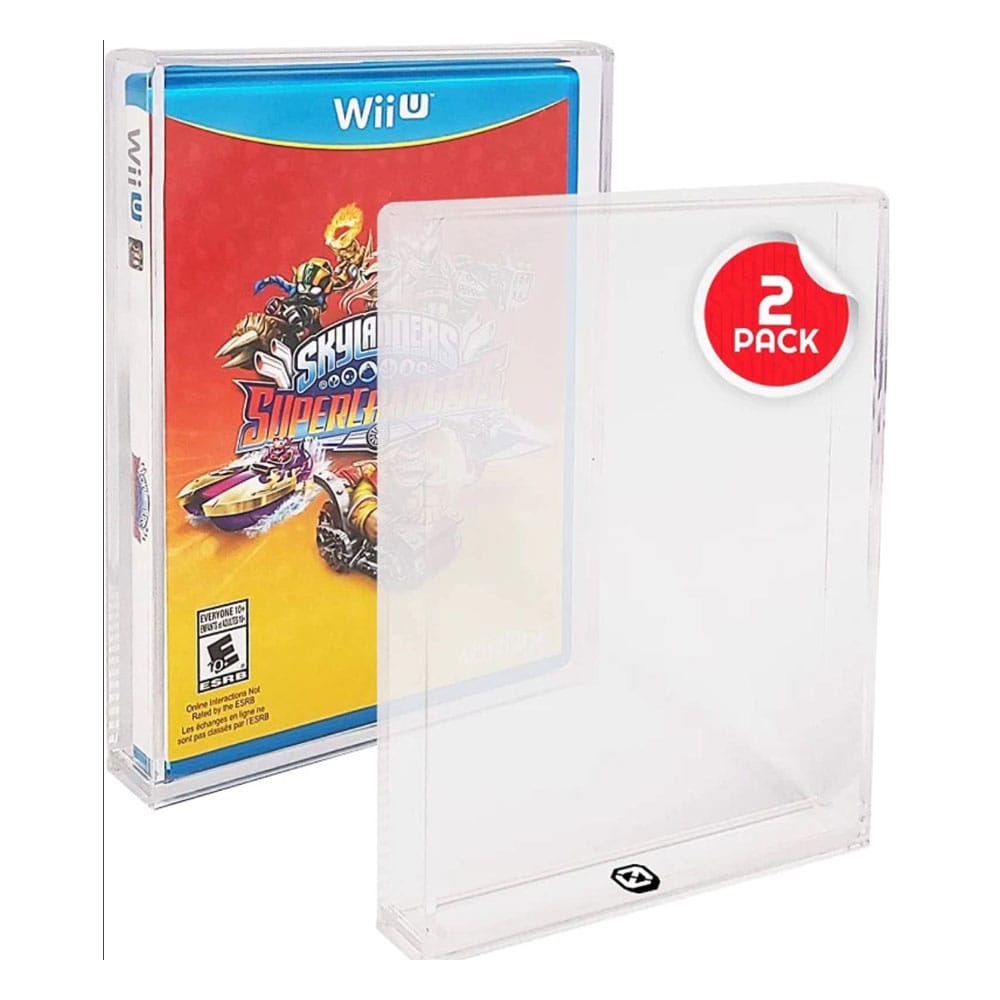 MADE TO ORDER Acrylic Case 2-Pack forDVD/Wii/GameCube/PS2/XboX/Xbox360
