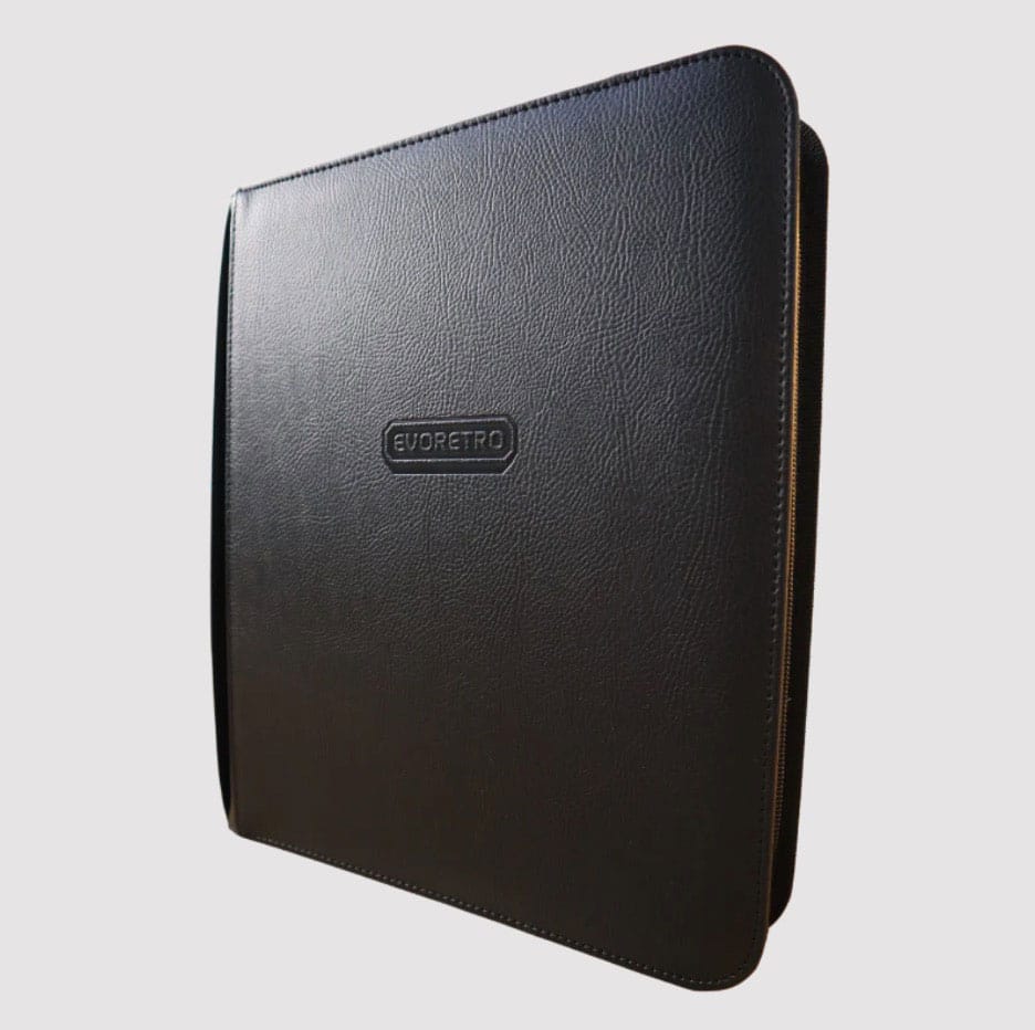 MADE TO ORDER Evoretro Shield+ Topload Cards Binder Compact 96 Karten Black