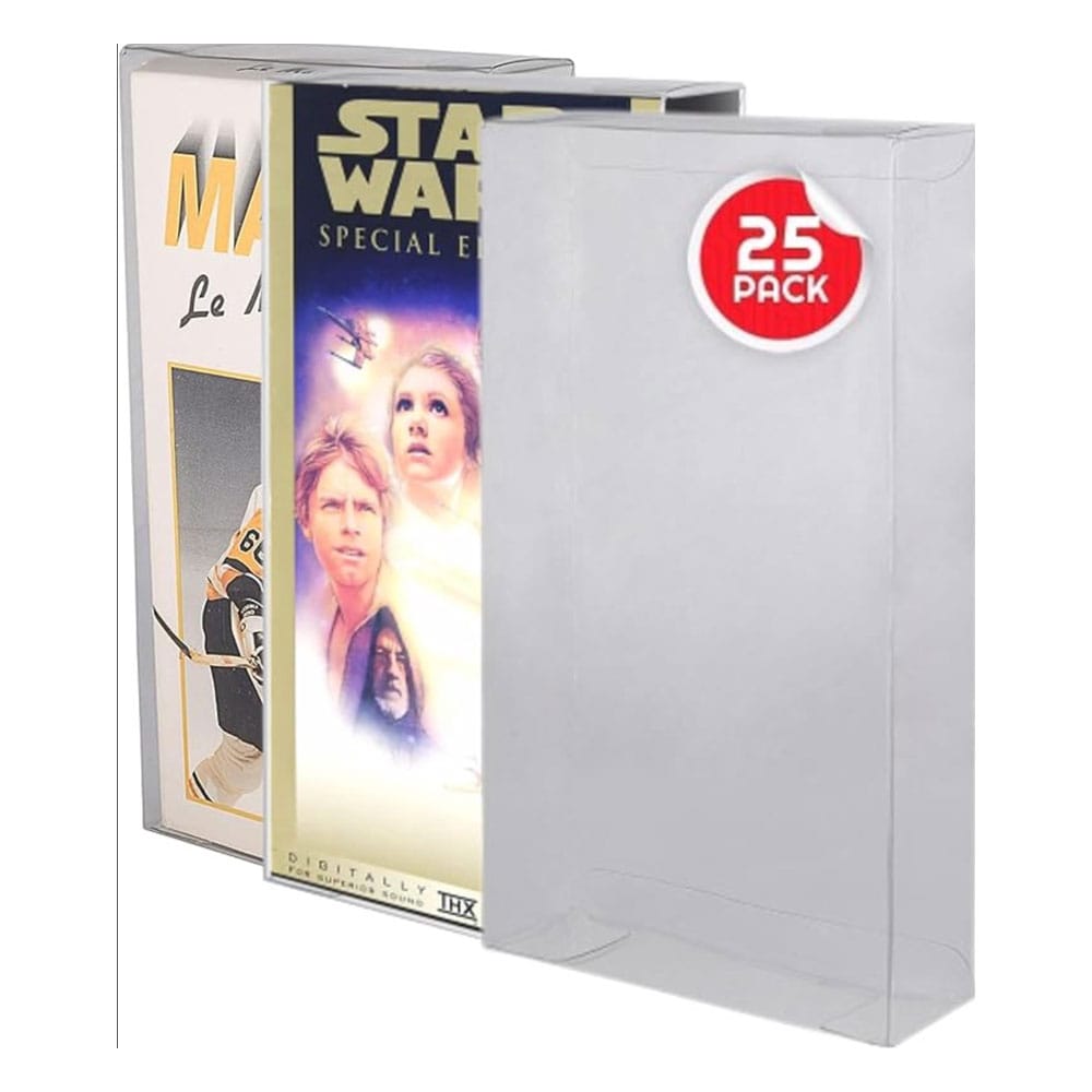 MADE TO ORDER PET Protectors 25-Pack for VHS