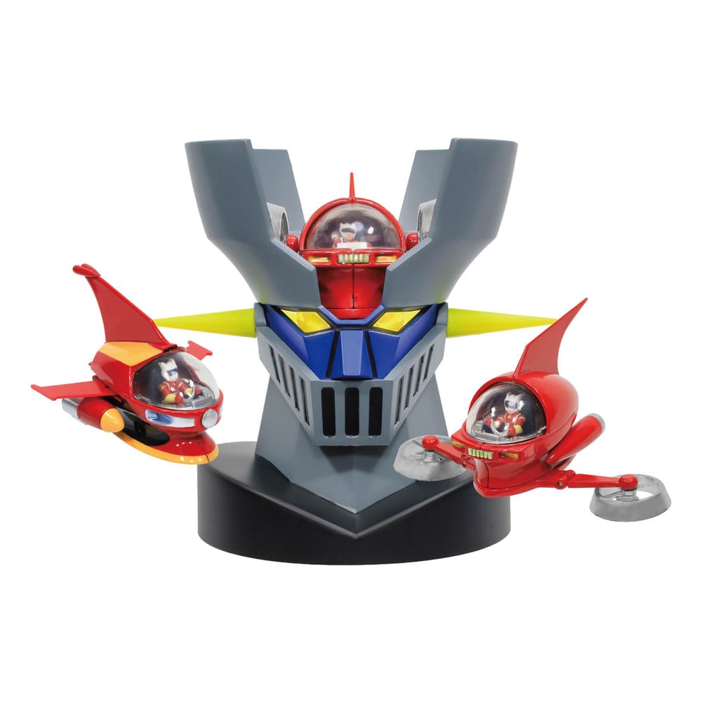 VORBESTELLUNG+ 01/2026 Mazinger Z Figur Metal Action Brain Condor Hover & Jet Pilder Set 11 cm (VORBESTELLUNG NICHT STORNIERBAR)