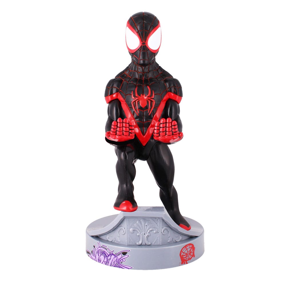 AUF BESTELLUNG Spider-Man Cable Guys Ladeständer Miles Morales 20 cm