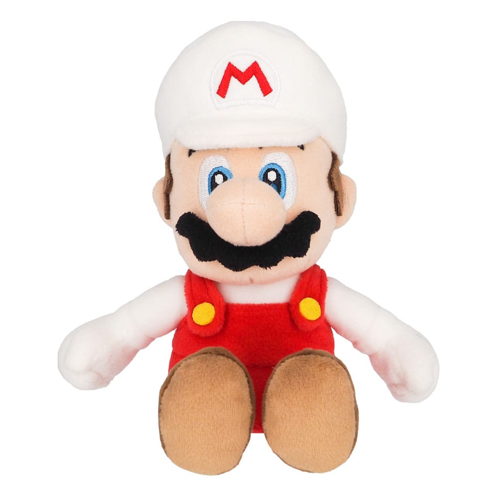 🧪 LAB | SU ORDINAZIONE Super Mario Plush Figure Mario Fire 24 cm