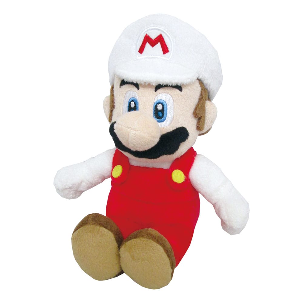 🧪 LAB | SU ORDINAZIONE Super Mario Plush Figure Mario Fire 24 cm