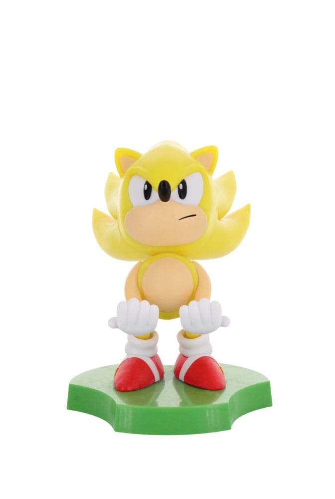 SU ORDINAZIONE Sonic The Hedgehog Holdems Mini Holder Super Sonic 10 cm *PREZZO SPECIALE*
