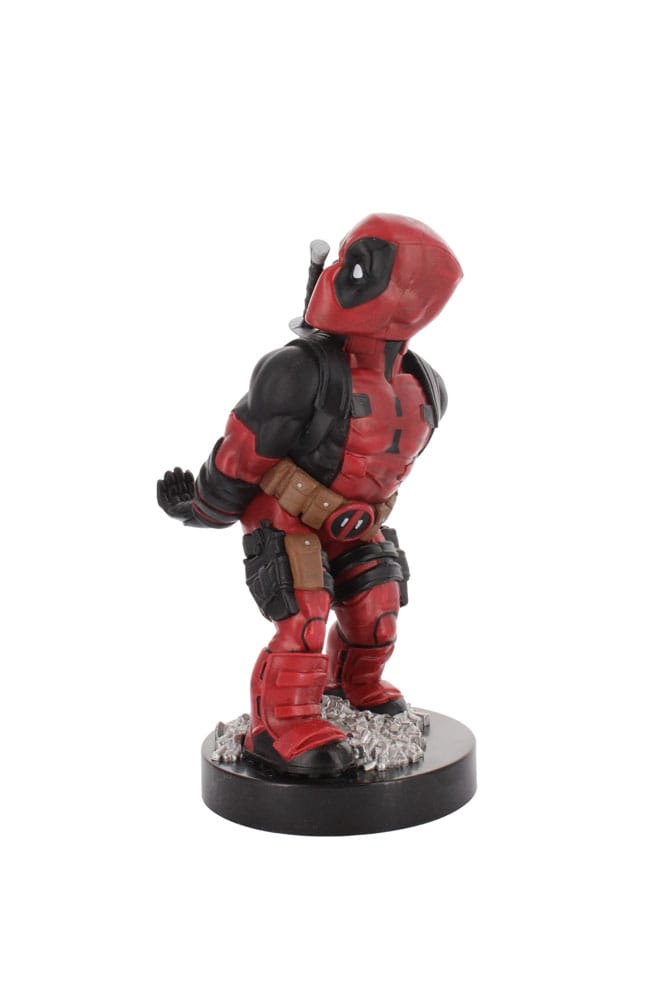 SU ORDINAZIONE Marvel Cable Guys Charging Stand Deadpool 3 Bringing Up The Rear 22 cm