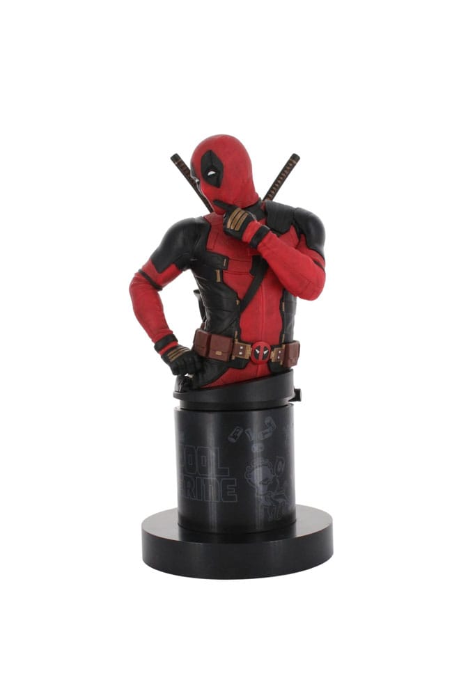 AUF BESTELLUNG HERGESTELLT Marvel Cable Guys REST Sammelbarer Ladeständer Deadpool 3 23 cm