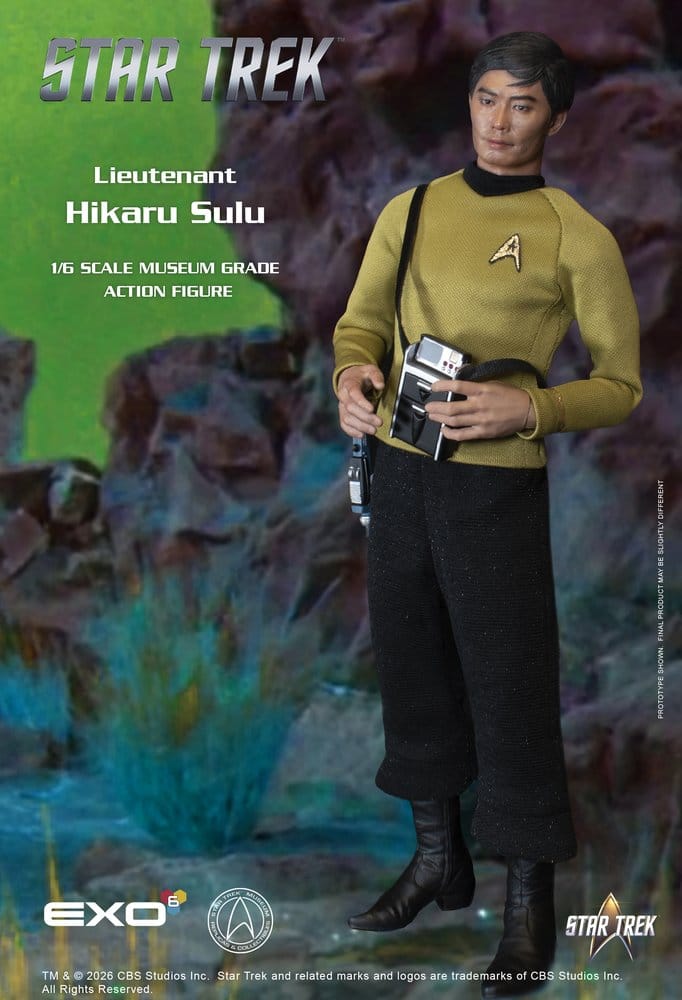 🧪 LAB | PREORDINE+ 06/2027 Star Trek: The Original Series Action Figure 1/6 Lt. Sulu 30 cm