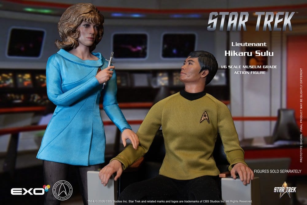 🧪 LAB | PREORDINE+ 06/2027 Star Trek: The Original Series Action Figure 1/6 Lt. Sulu 30 cm