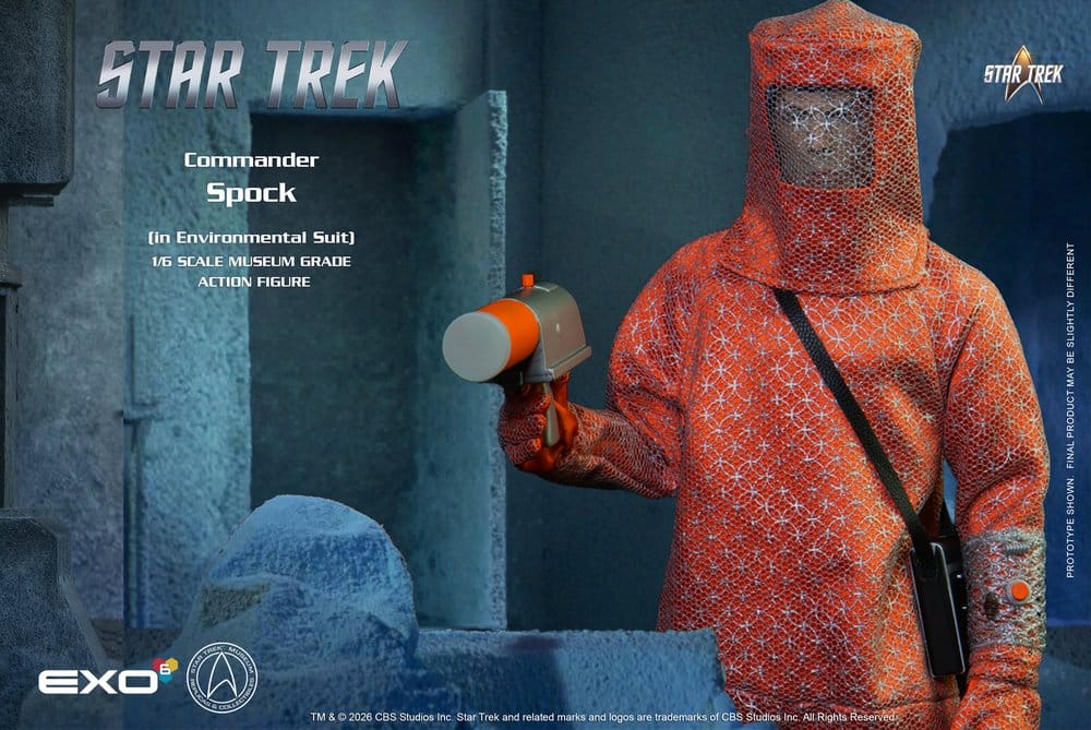 🧪 LAB | PREORDINE+ 06/2027 Star Trek: The Original Series Action Figure 1/6 Spock (in Environmental Suit) 30 cm