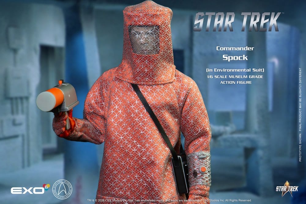🧪 LAB | PREORDINE+ 06/2027 Star Trek: The Original Series Action Figure 1/6 Spock (in Environmental Suit) 30 cm