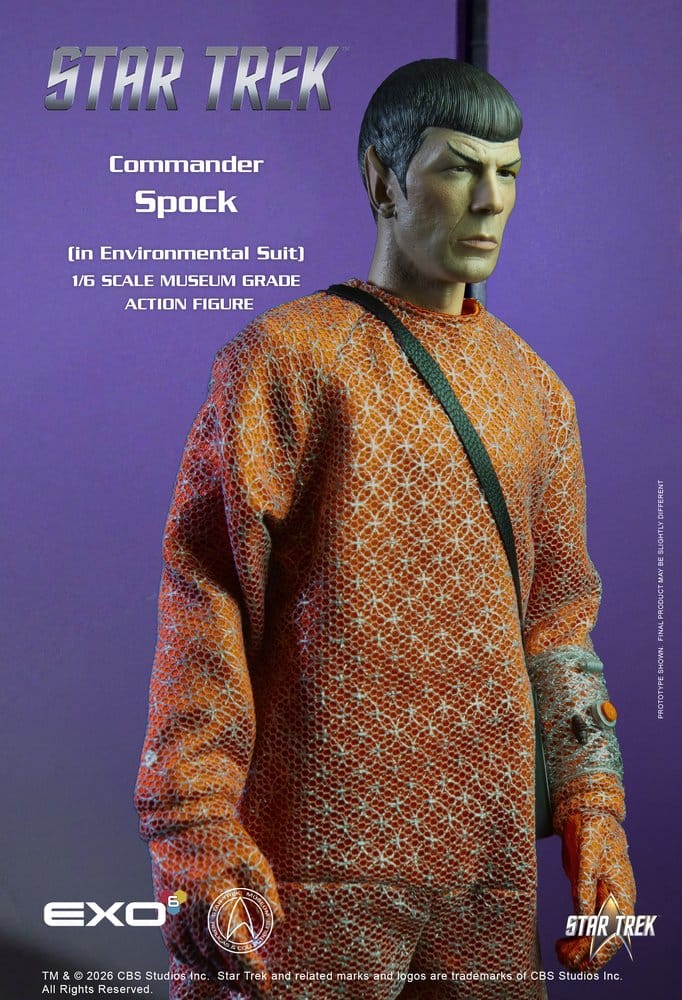 🧪 LAB | PREORDINE+ 06/2027 Star Trek: The Original Series Action Figure 1/6 Spock (in Environmental Suit) 30 cm