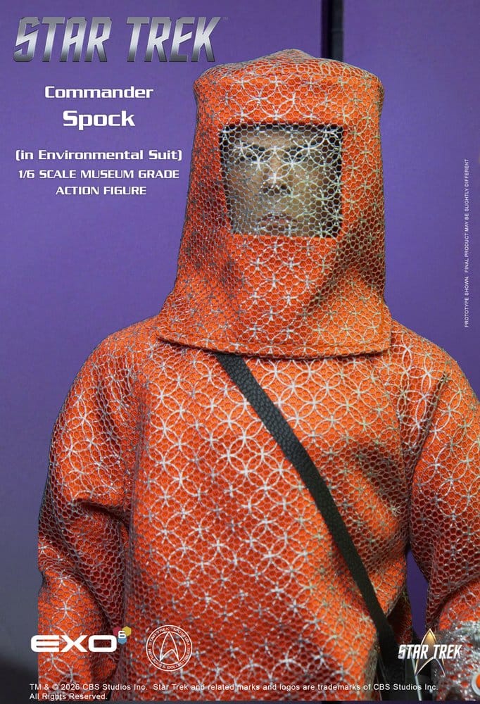 🧪 LAB | PREORDINE+ 06/2027 Star Trek: The Original Series Action Figure 1/6 Spock (in Environmental Suit) 30 cm